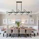 preview thumbnail 31 of 55, 16 Lights Dining Room Chandeliers Modern Sputnik Light Fixture - 55in