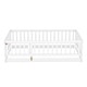 preview thumbnail 87 of 102, Montessori Floor Bed with Fence Guardrail and Removable Door Toddler Floor Wood Bed Frame for Kids Boys Girls Children's Room