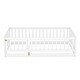 preview thumbnail 9 of 20, Twin Size Floor Bed, Montessori Floor Bed with Fence and Door, Kids Montessori Bed Twin Size