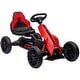 preview thumbnail 11 of 34, Kids Pedal Go-Kart with Adjustable Seat, EVA Wheels, Hand Brake, Forward & Reverse Drive, 3-8 Years, Max 66 lbs Red1