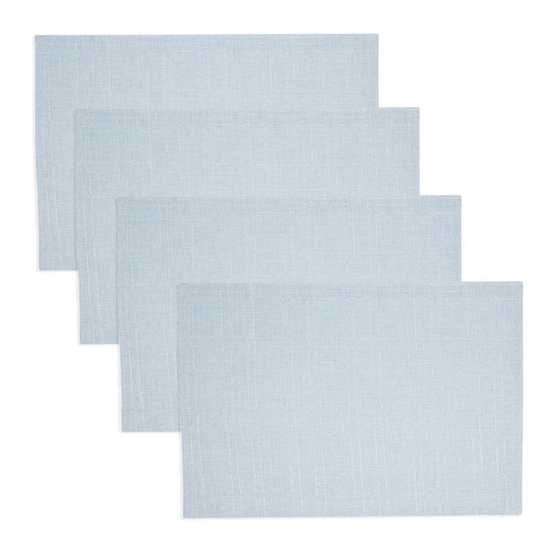 Refined Stitched Plaid Placemat (Set of 4)