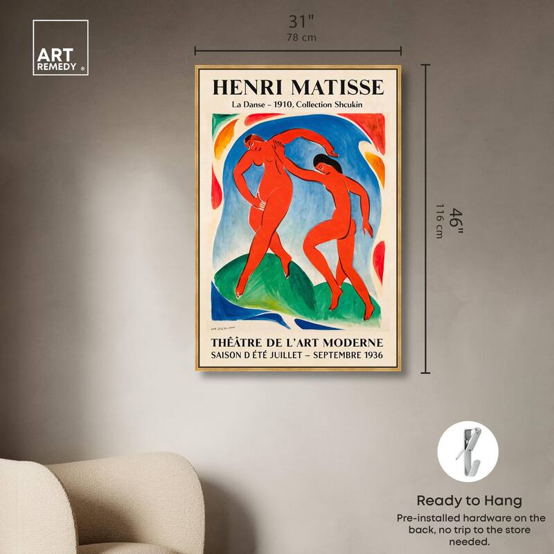 Dance by Henri Matisse Canvas by Art Remedy
