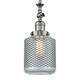 Option Brushed Satin Nickel / Vintage Wire Mesh