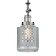 Option Brushed Satin Nickel / Vintage Wire Mesh