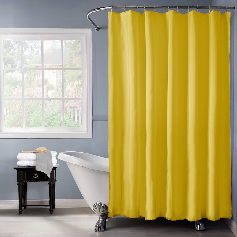 Bath Bliss 2 Pack Heavy Grommet Shower Liner