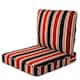 Haven Way Universal Outdoor Deep Seat Lounge Chair Cushion Set - 23X26 - Red Stripe