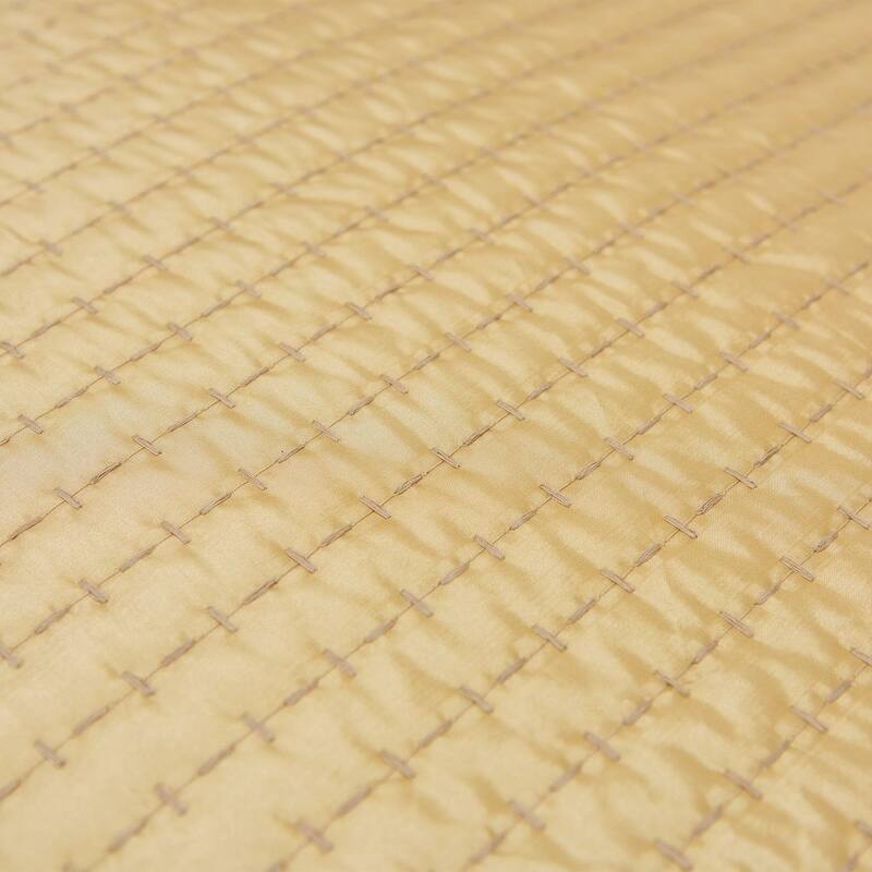 Solid Quilted Decorative Pillow or Pillow Cover
