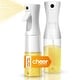 preview thumbnail 18 of 48, Cheer Collection Set of 2 Multi-Use Glass Oil Sprayer Bottles 300ml - White