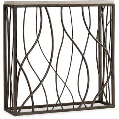 Hooker Furniture Tubular 40" Narrow Profile Contemporary Console /