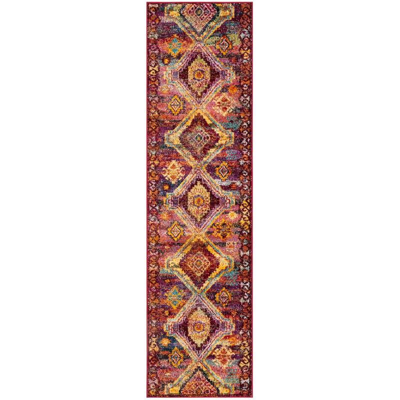 SAFAVIEH Savannah Kokkie Boho Oriental Polyester Rug