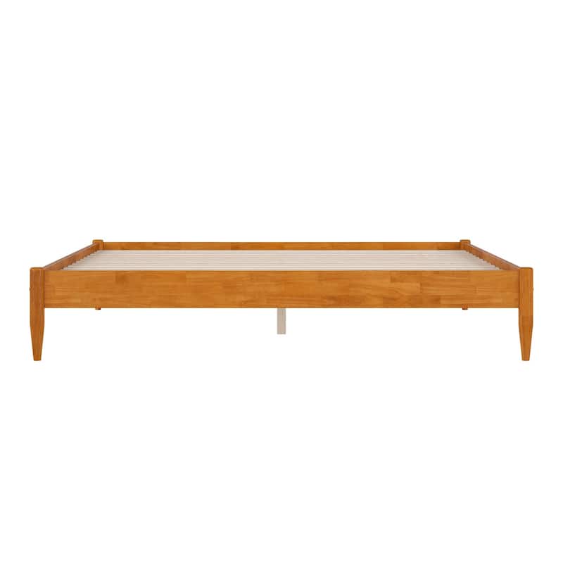 King Size Platform Bed Frame - Solid Wood Bed