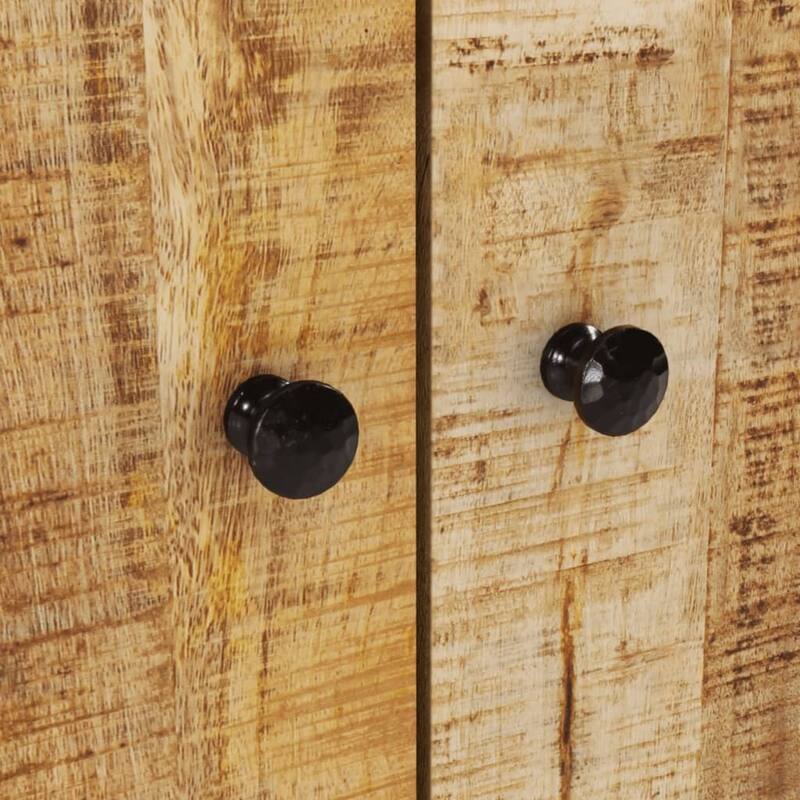 vidaXL Sink Cabinet Solid mango wood Medium Sink Cabinet