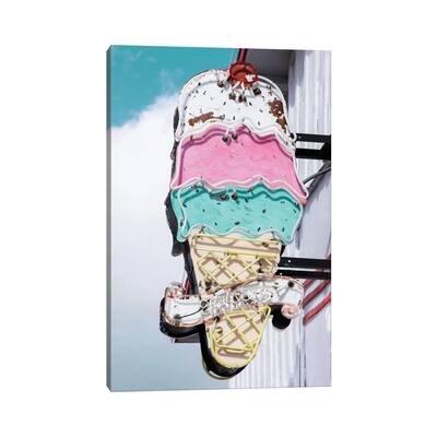 iCanvas "Retro Ice Cream" by Danita Delimont Canvas Print