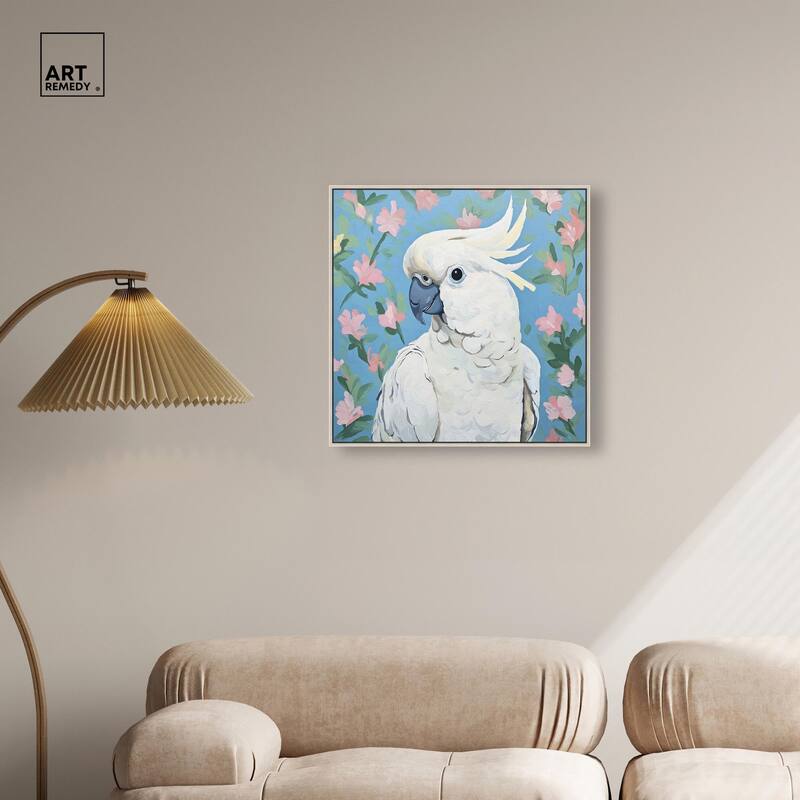 White Cockatoo I Canvas by Art Remedy
