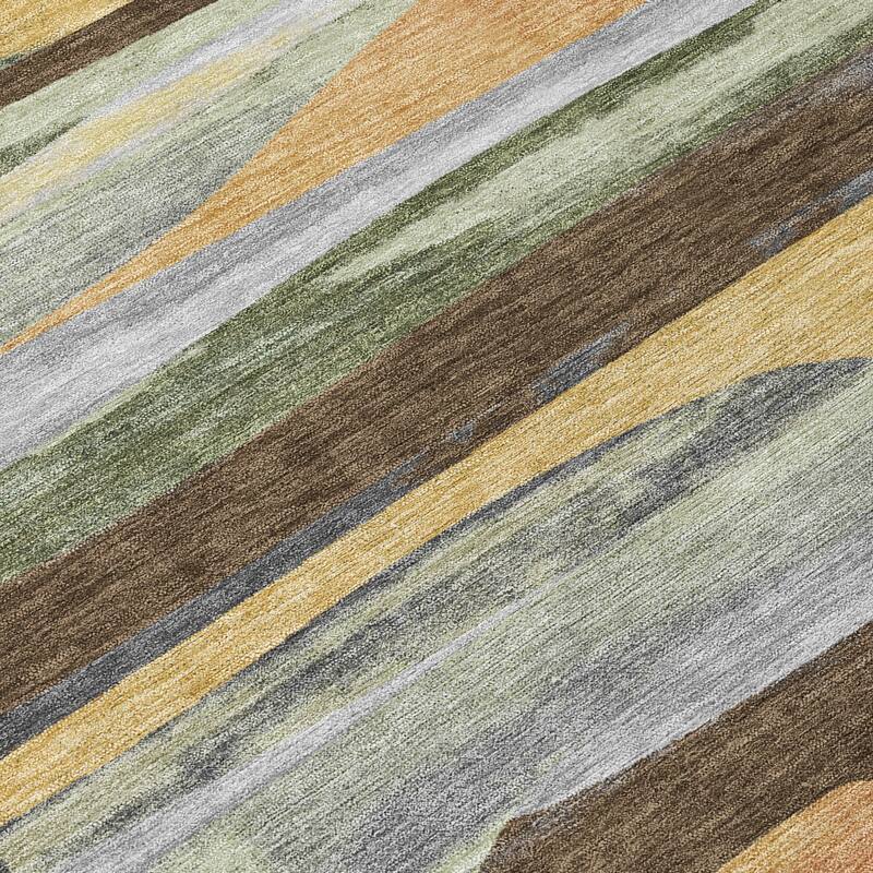 Machine Washable Indoor/ Outdoor Casual Merriam Chantille Rug