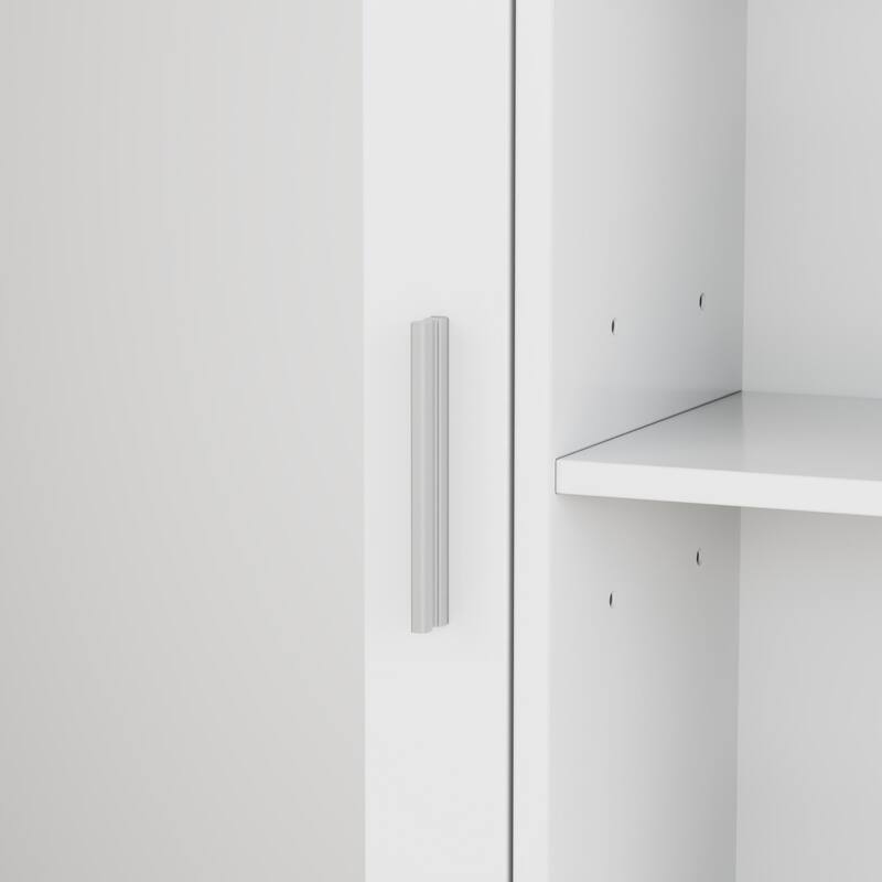 Bathroom Mirror Medicine Cabinet with Storage, Wall Mount Cabinet with Mirror Door, Inner Adjustable Shelves