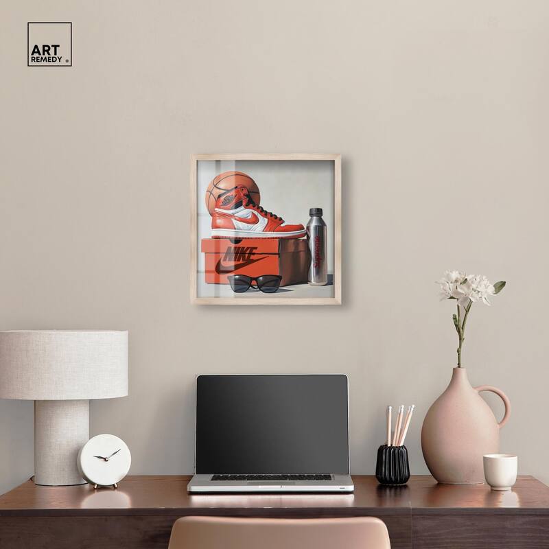 Basketball Practice Shadowbox by Art Remedy