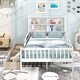 preview thumbnail 15 of 16, Twin/Full Size Bed Frame with 2 Drawers and Bookcase for Boys and Girls