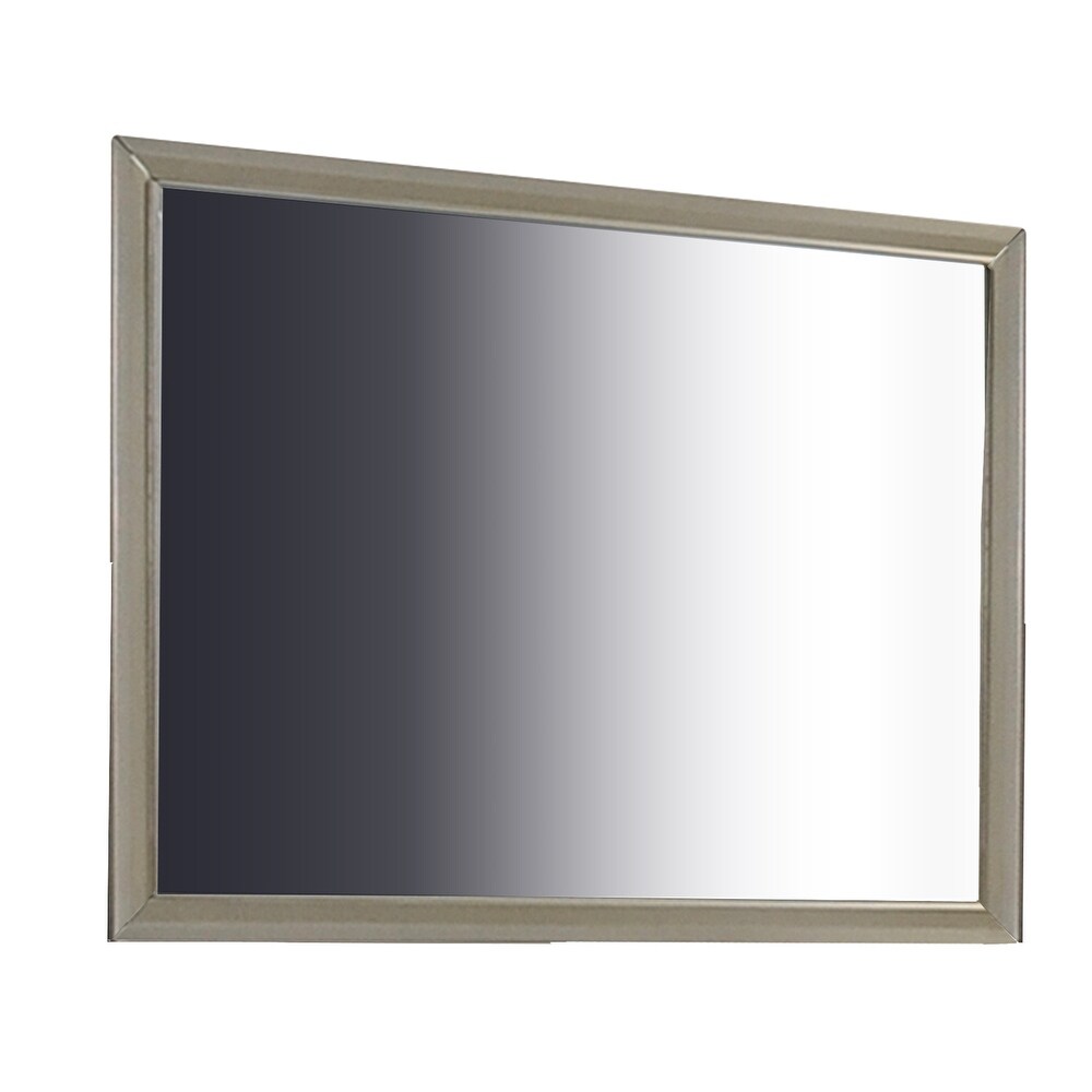 Silver, Wood, Rectangular Mirrors | Shop Online at Overstock