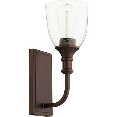 Quorum International Richmond Single Light 5-1/4" Wide Bathroom Sconce