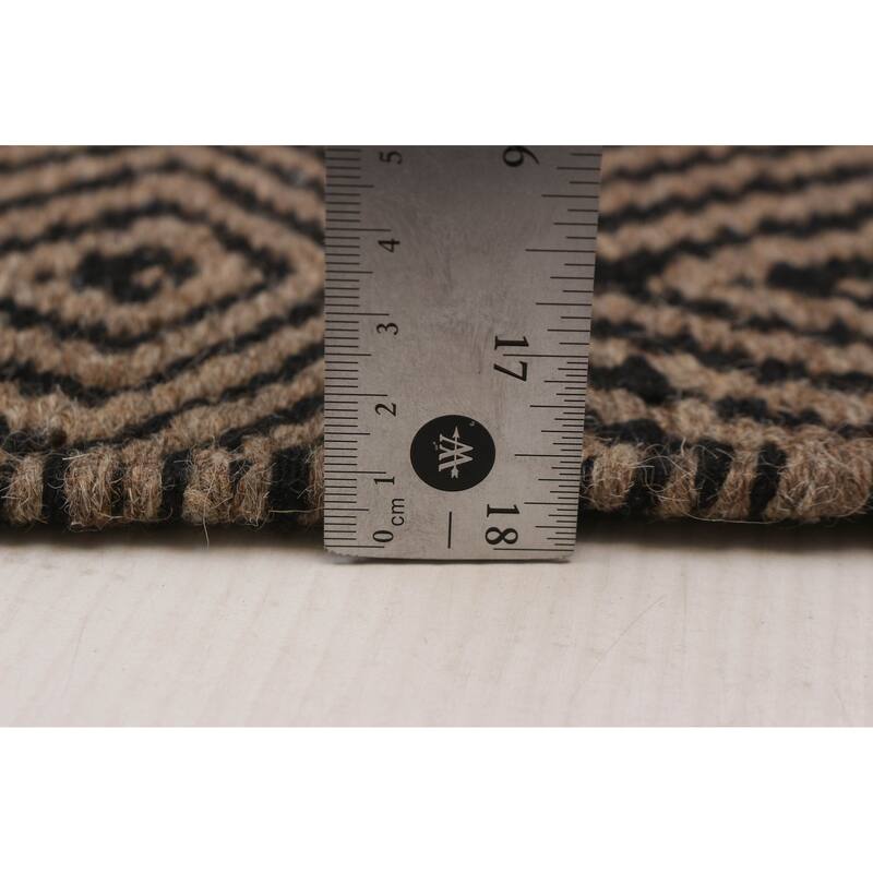 Nevada Brown Kilim 5'1" x 7'9" - 5'1 x 7'9