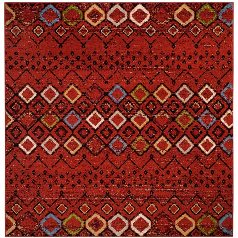 SAFAVIEH Amsterdam Iskra Moroccan Boho Rug