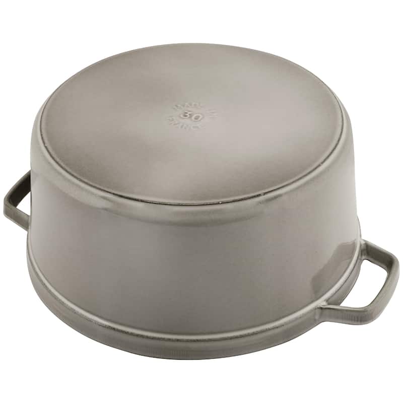 STAUB Cast Iron 5.5-qt Round Cocotte