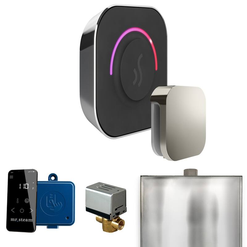 Mr Steam BT Butler Touch Package Steam Shower Control Package with - Polished Chrome