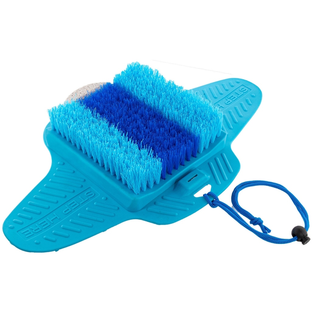 Shower Foot Scrubber with Pumice Stone, Foot Clean, Smooth