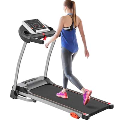 Harper&Bright Designs Electric Easy Folding Treadmill for Home Use