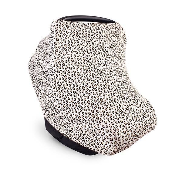 slide 1 of 1, Little Treasure Baby Girl Multi-use Car Seat Canopy, Leopard, One Size - Leopard