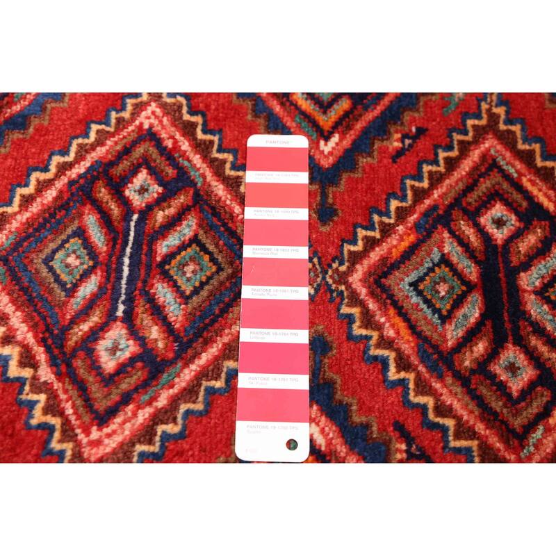 ECARPETGALLERY Hand-knotted Konya Anatolian Red Wool Rug - 2'10 x 9'7