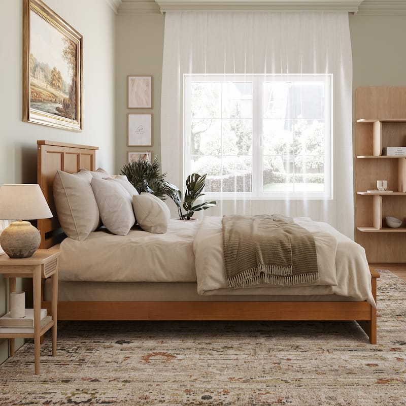 AFI, Madison Foundation Bed with Matching Footboard