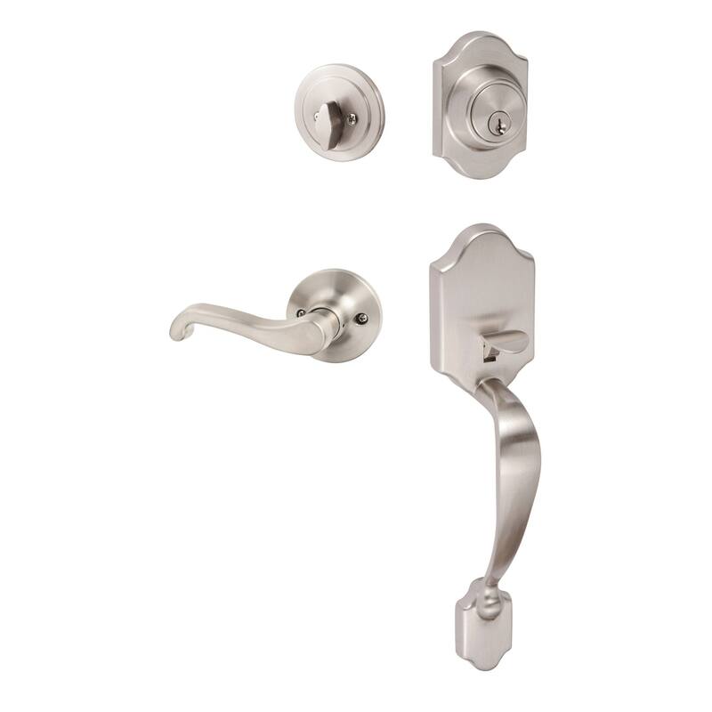 Sure-Loc CR507-SG LH Coral Left Handed Sectional Single Cylinder Keyed - Satin Nickel