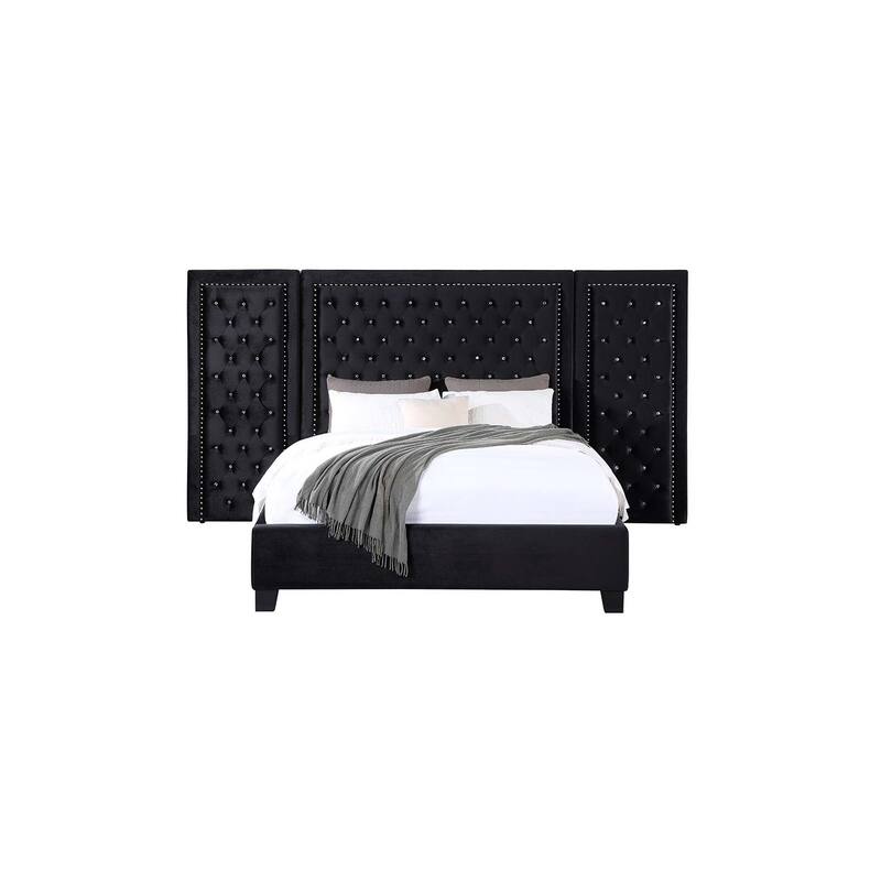 Queen Size Bed Frame - Elegant Bedroom Furniture - Modern Design