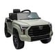 preview thumbnail 5 of 58, 12V Electric Toyota Tundra Pickup for Kids, Remote Control Ride On Toy, LED Lights, Power Display & Shock Absorption