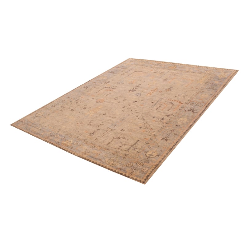 ECARPETGALLERY Hand-knotted Jules Serapi Grey Wool Rug - 9'1 x 12'1