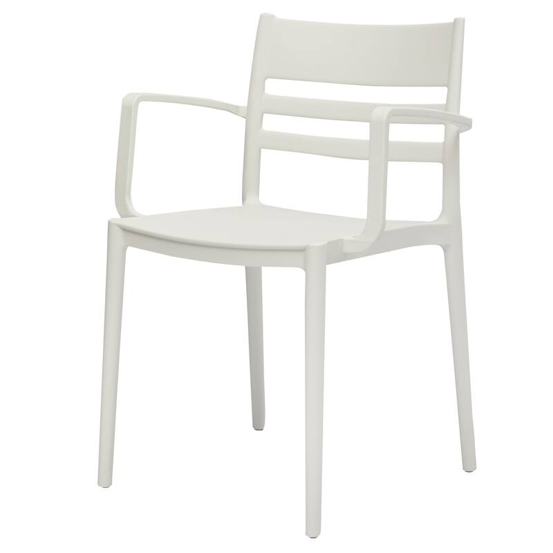 Midcentury Polypropylene Side Chair, Set of 4 - White