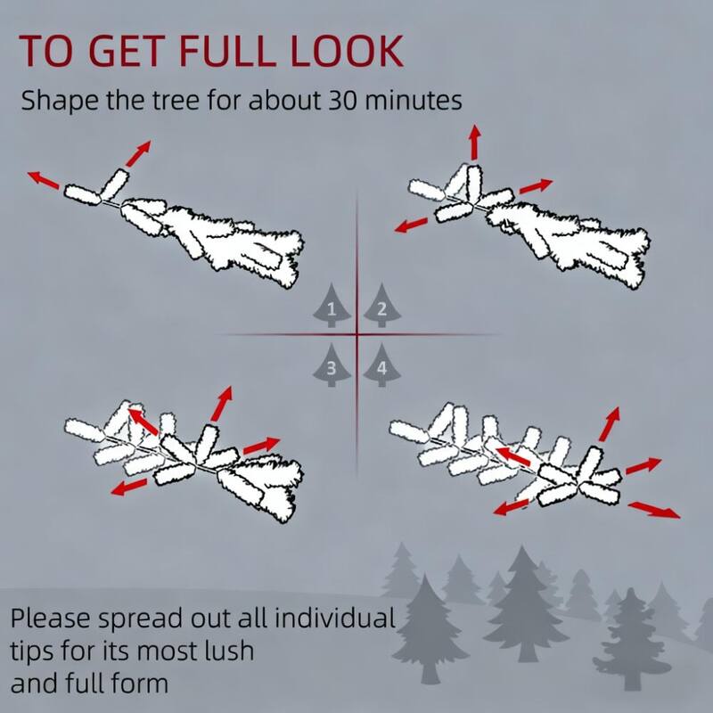 Pencil Christmas Tree,Decorated Christmas Tree, with 499 Realistic Branch Tips and Plastic Stand - Silver