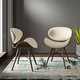 preview thumbnail 2 of 62, Corvus Madonna Mid-century Accent Chair