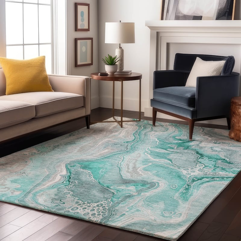 Premium Washable Super Soft Modern Glam Mayfield Rug