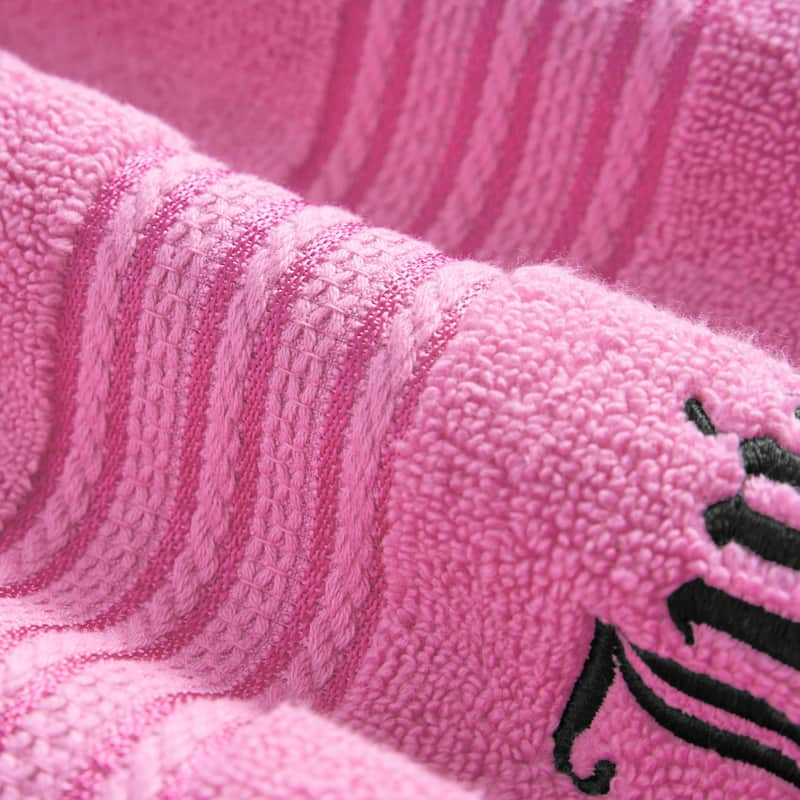 Juicy Couture Alyssa Bath Towels 6-Piece Set 2 Bath towels 2 Hand towels 2 Washcloths - 28"x54"/16"x26"/12"x12"