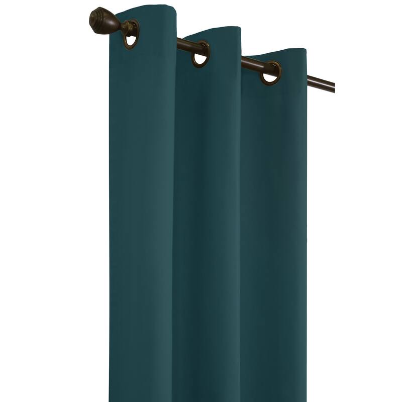 ThermaLogic Weathermate Insulated Grommet Extra Wide Curtain Panel - Pair