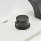 preview thumbnail 6 of 18, Two Handle Matte Black Waterfall Bathroom Faucet