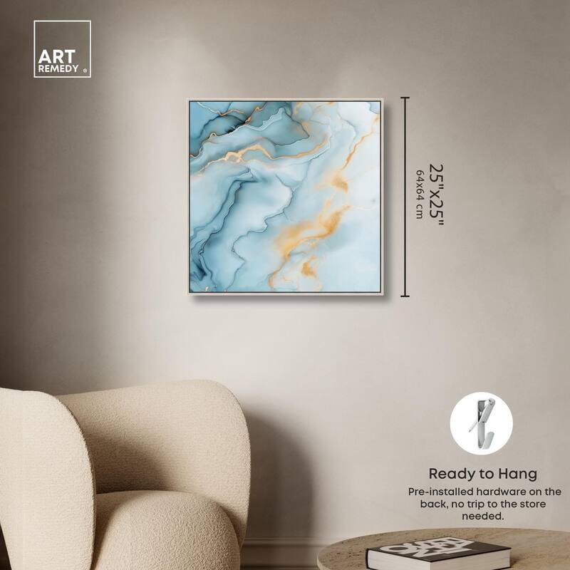 Precious Flow Canvas by Art Remedy