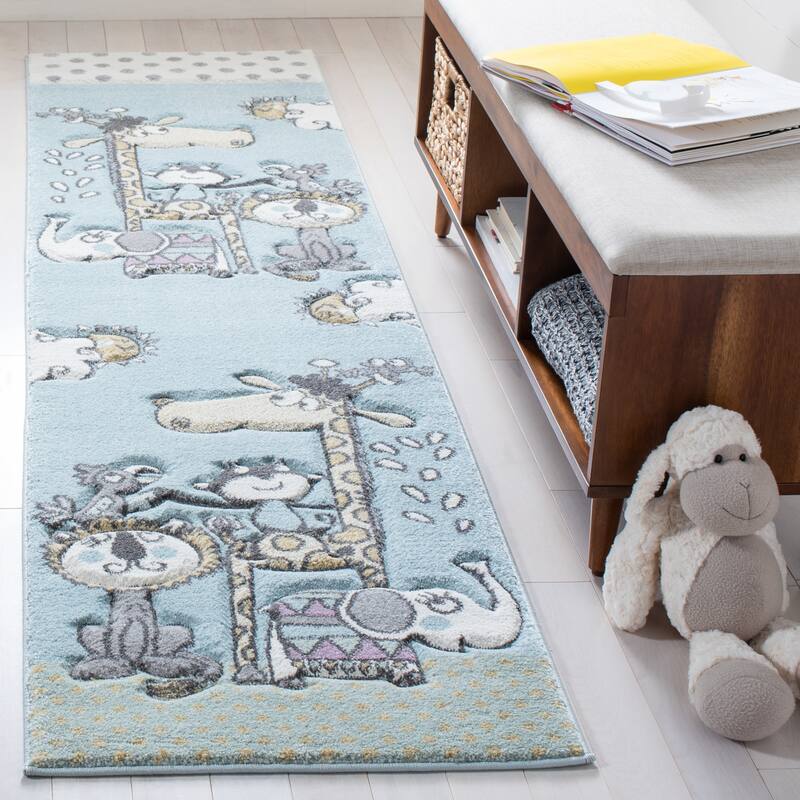 SAFAVIEH Carousel Kids Stojana Animal Rug