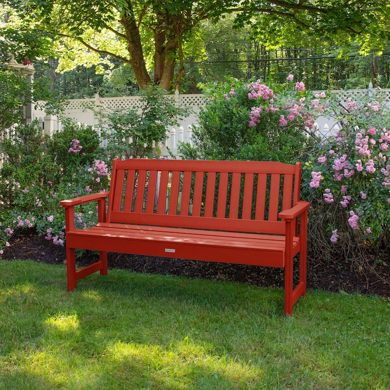 HIGHWOOD Lehigh 5-foot Eco-friendly Synthetic Wood Garden Bench