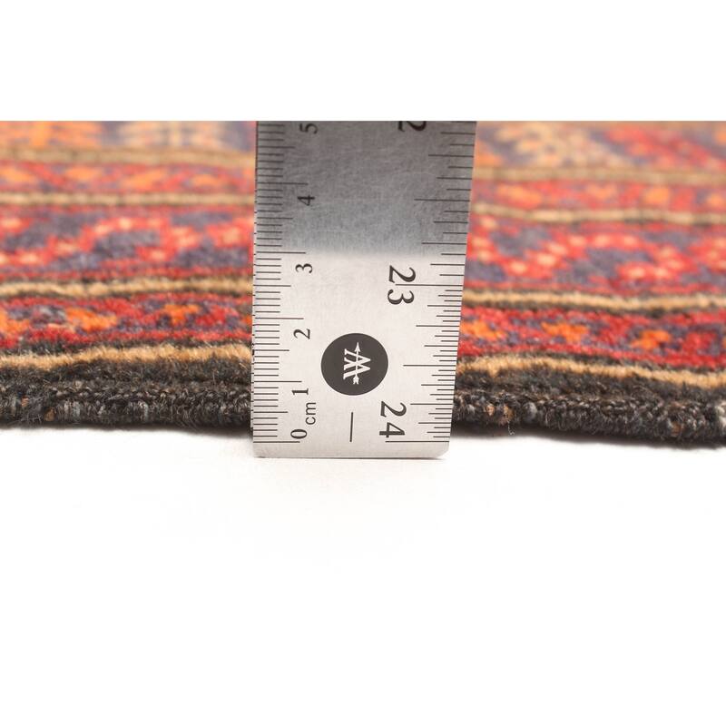 ECARPETGALLERY Hand-knotted Teimani Red Wool Rug - 3'0 x 4'5