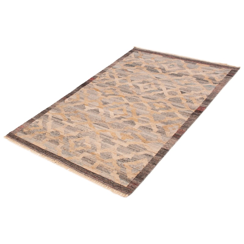 Ankara FW Beige Kilim 5'2" x 7'10" - 5'2 x 7'10