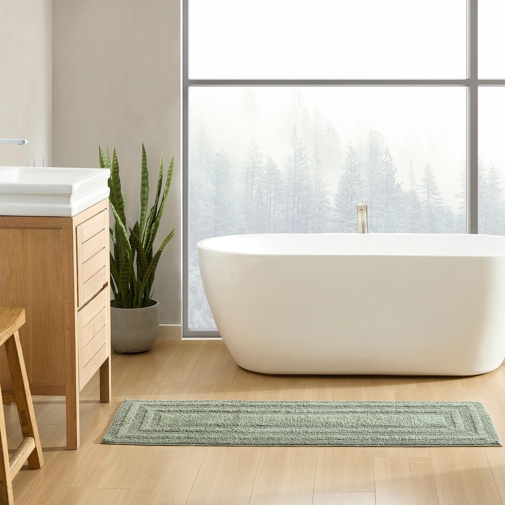 Eddie Bauer Logan Cotton Bath Runner Rug